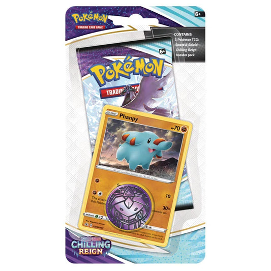 POKEMON CHILLING REIGN SINGLE BLISTER PACK (Phanpy)