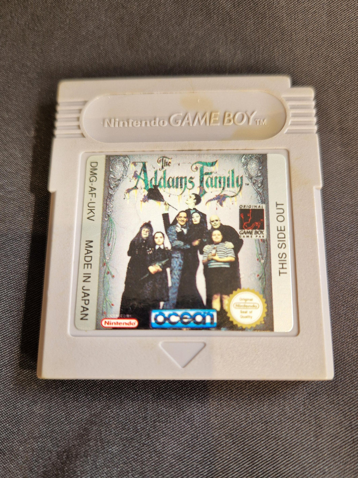 GAME BOY THE ADDAMS FAMILY