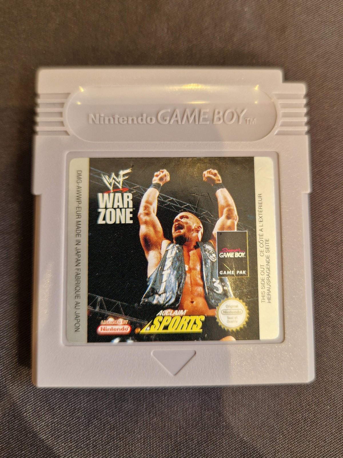 GAME BOY WF WAR ZONE