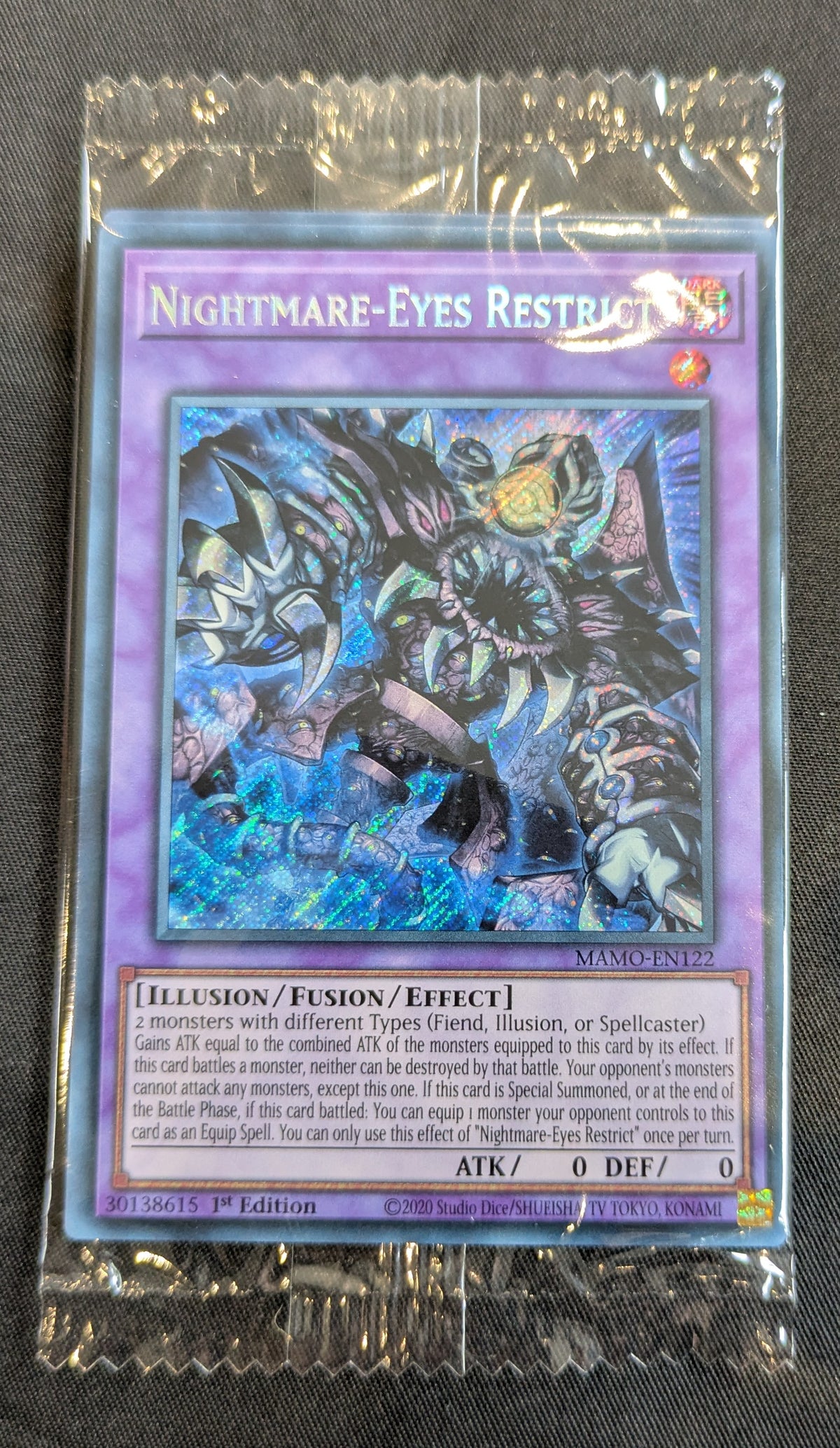 YU-GI-OH! ATK/0DEF NIGHTMARE-EYES RRSTRICT
