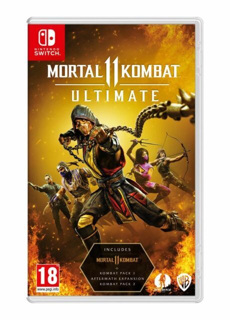 NINTENDO SWITCH GAME MORTAL KOMBAT 11 ULTIMATE SEALED