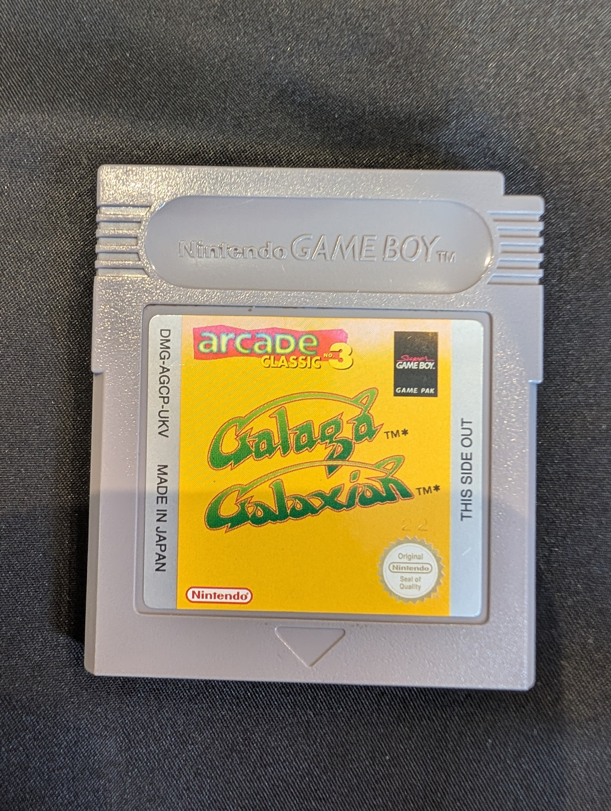 ARCADE CLASSIC 3 GALAGA GALAXIAN GAME BOY