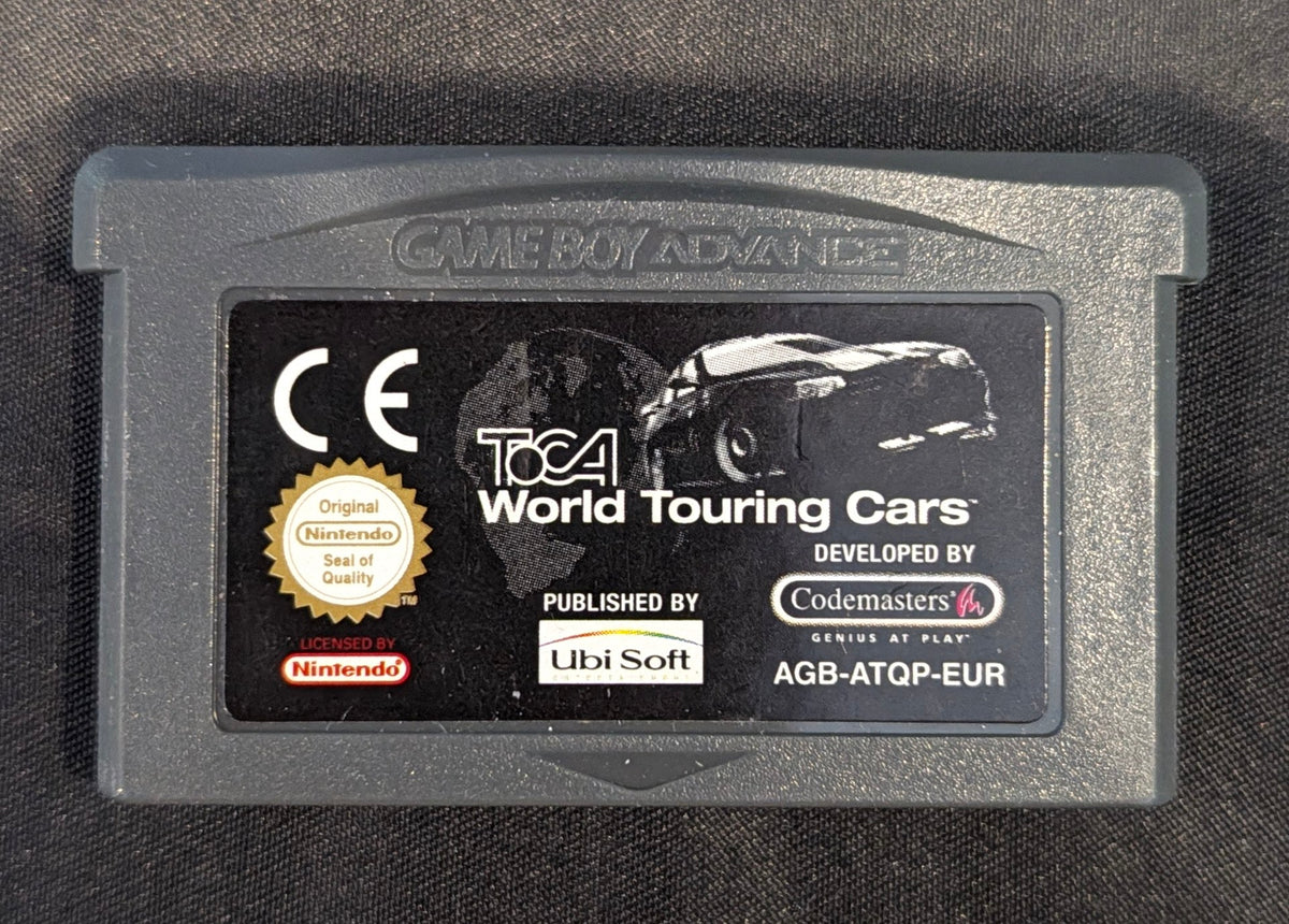 GAMEBOY ADVANCE GAME TOCA WORLD TOURING CARS BOXED