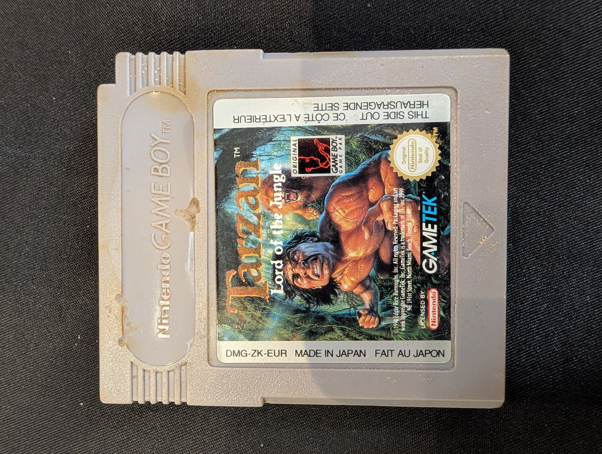 GAME BOY TARZAN LORD OF THE JUNGLE