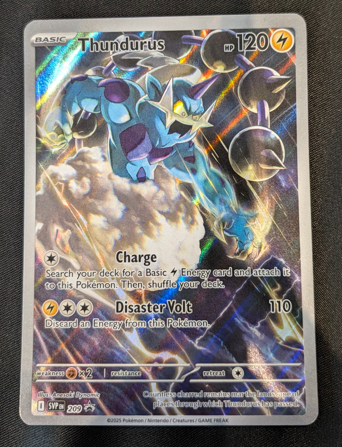 POKEMON SINGLES SVP209 THUNDURUS ENGLISH