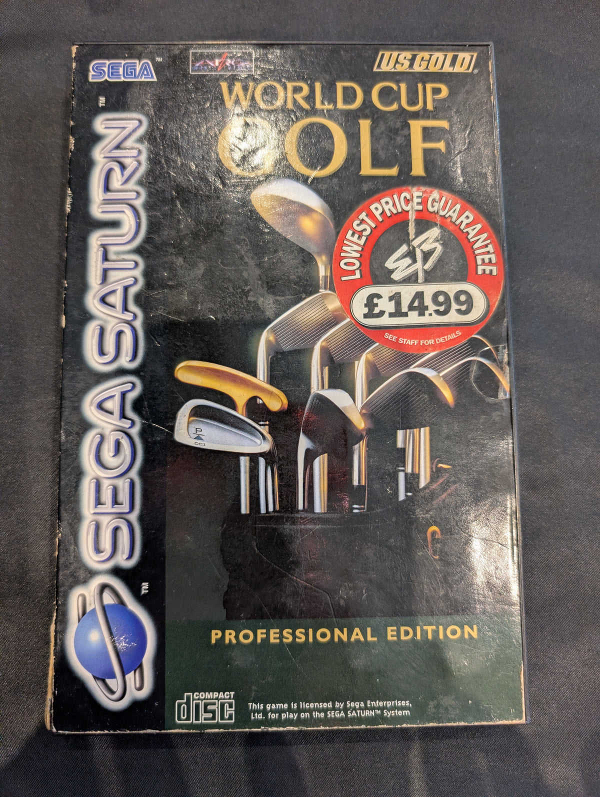 WORLD CUP GOLF SEGA SATURN