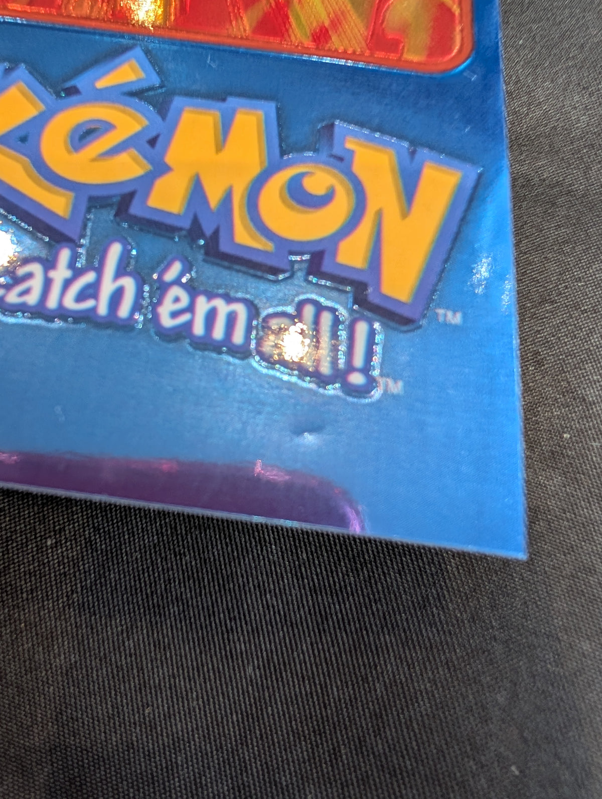 POKEMON TOPPS TV SERIES 2 COMPLETE JUMBO BOX TOPPER SET 5/5 HOLO FOIL OVERSIZED