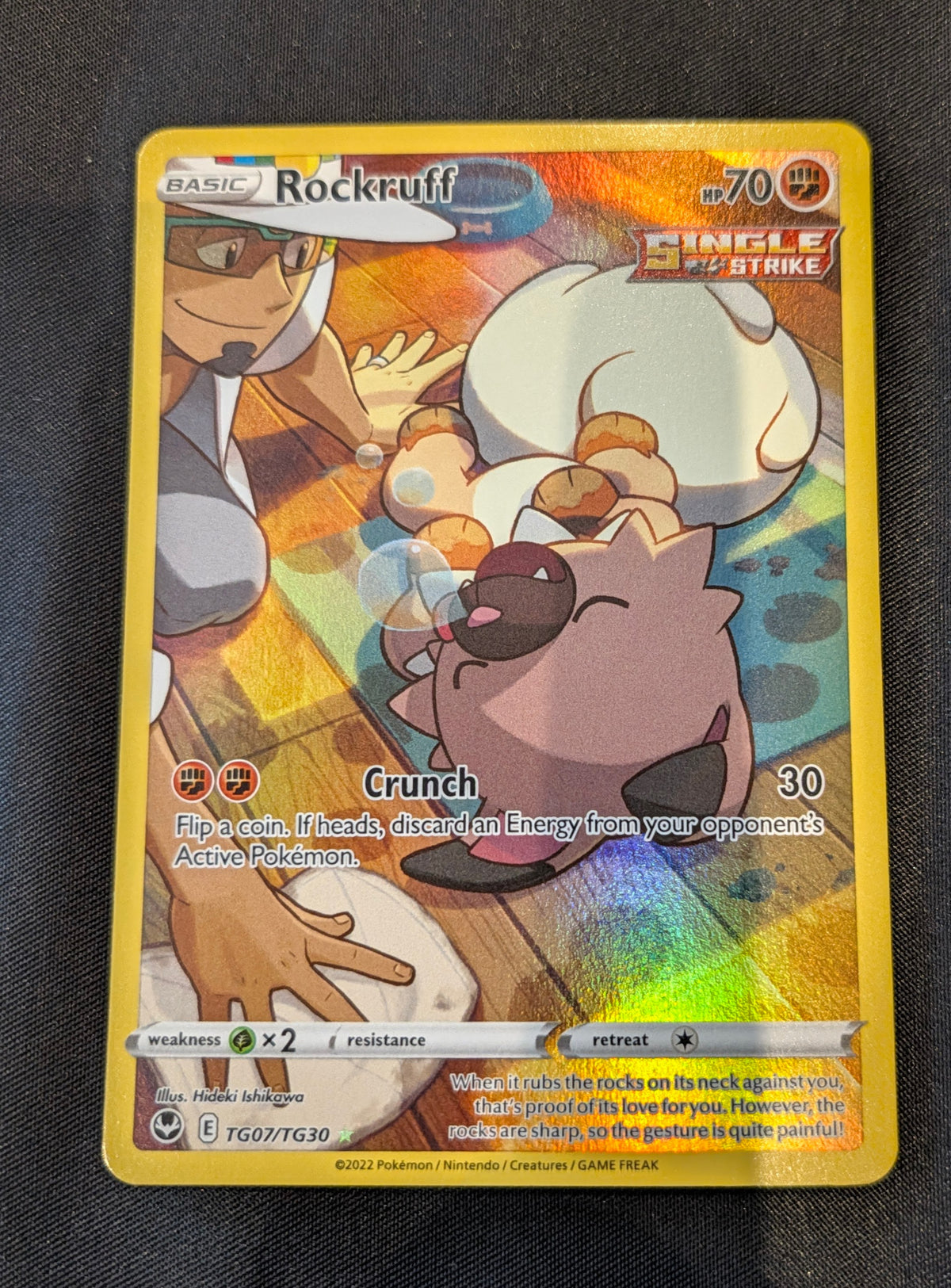 POKEMON SINGLES TG07/TG30 ROCKRUFF ENGLISH
