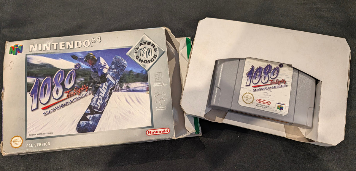 NINTENDO 64 1080 SNOWBOARDING PLATINUM EDITION