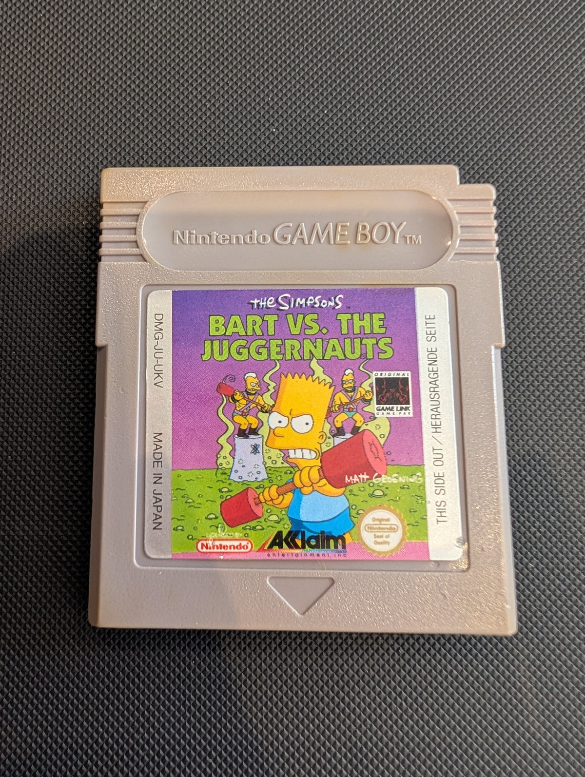 GAME BOY BART VS THE JUGGERNAUTS