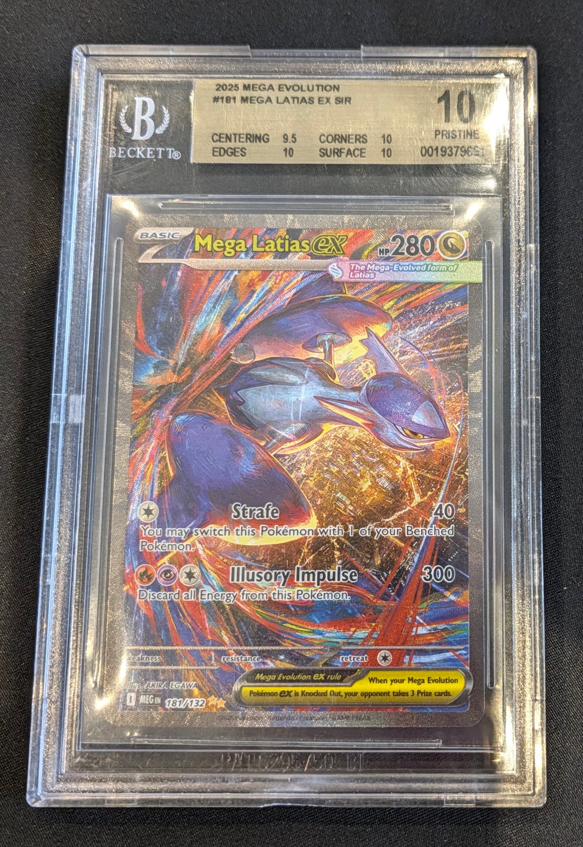 POKEMON 181/132 MEGA LATIAS BECKETT 10
