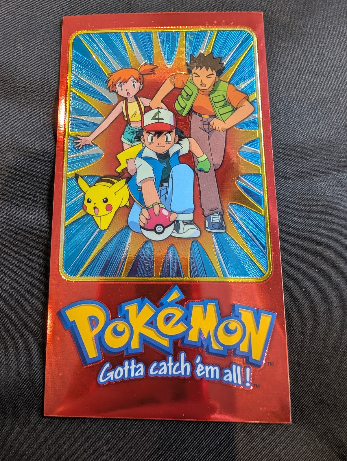 POKEMON TOPPS TV SERIES 2 COMPLETE JUMBO BOX TOPPER SET 5/5 HOLO FOIL OVERSIZED