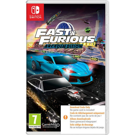 NINTENDO SWITCH GAME FAST & FURIOUS ARCADE EDITION SEALED