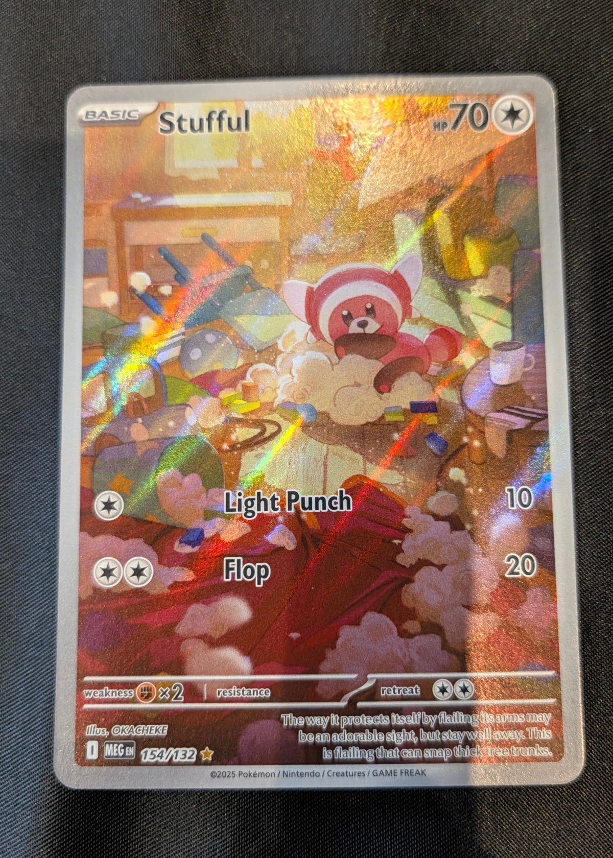 POKEMON SINGLES 154/132 STUFFUL ENGLISH
