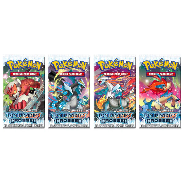 BOUNDARIES CROSSED FULL ART SET BOOSTER PACKS X4