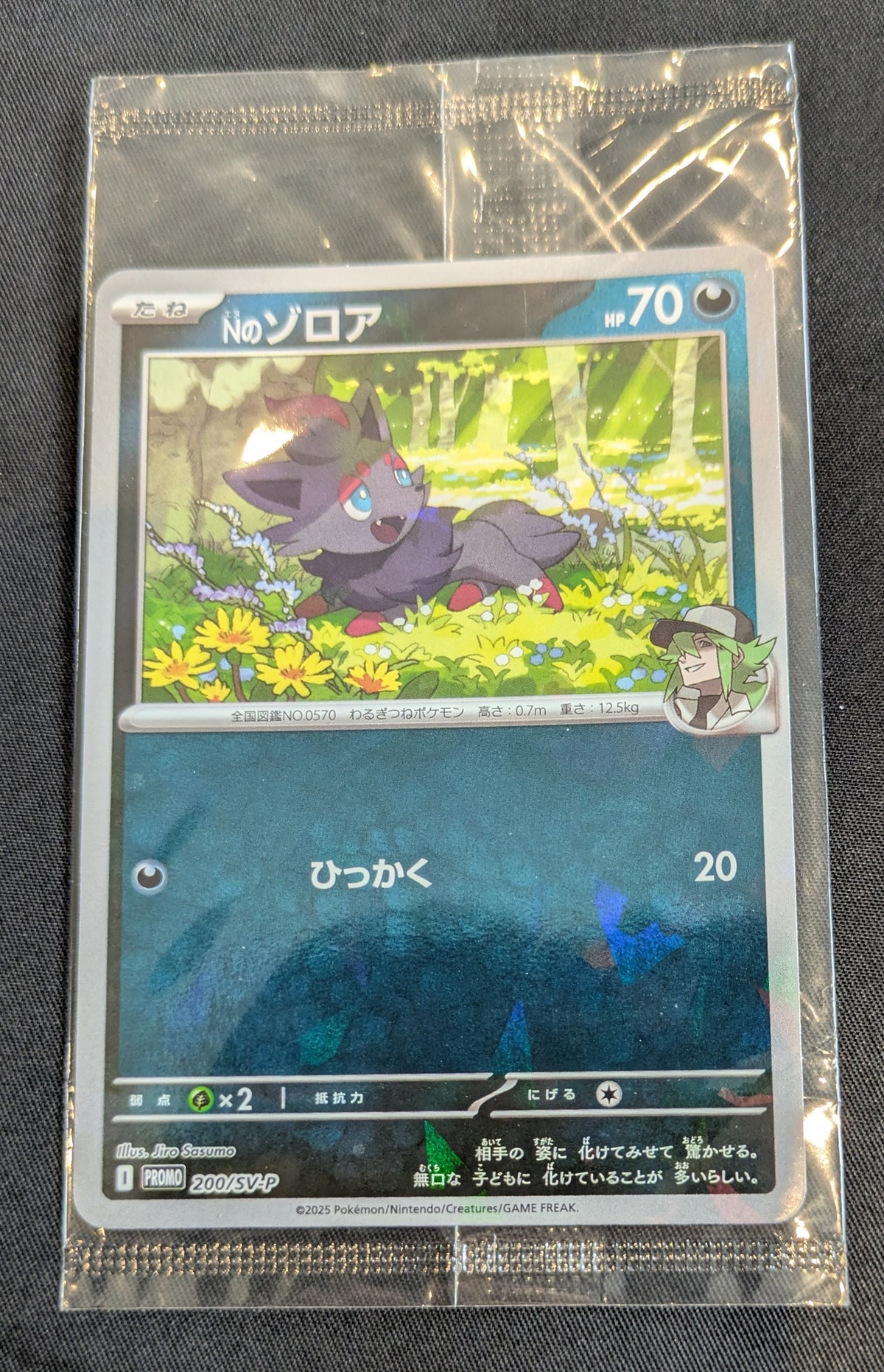 POKEMON 200/SV-P N'S ZORUA