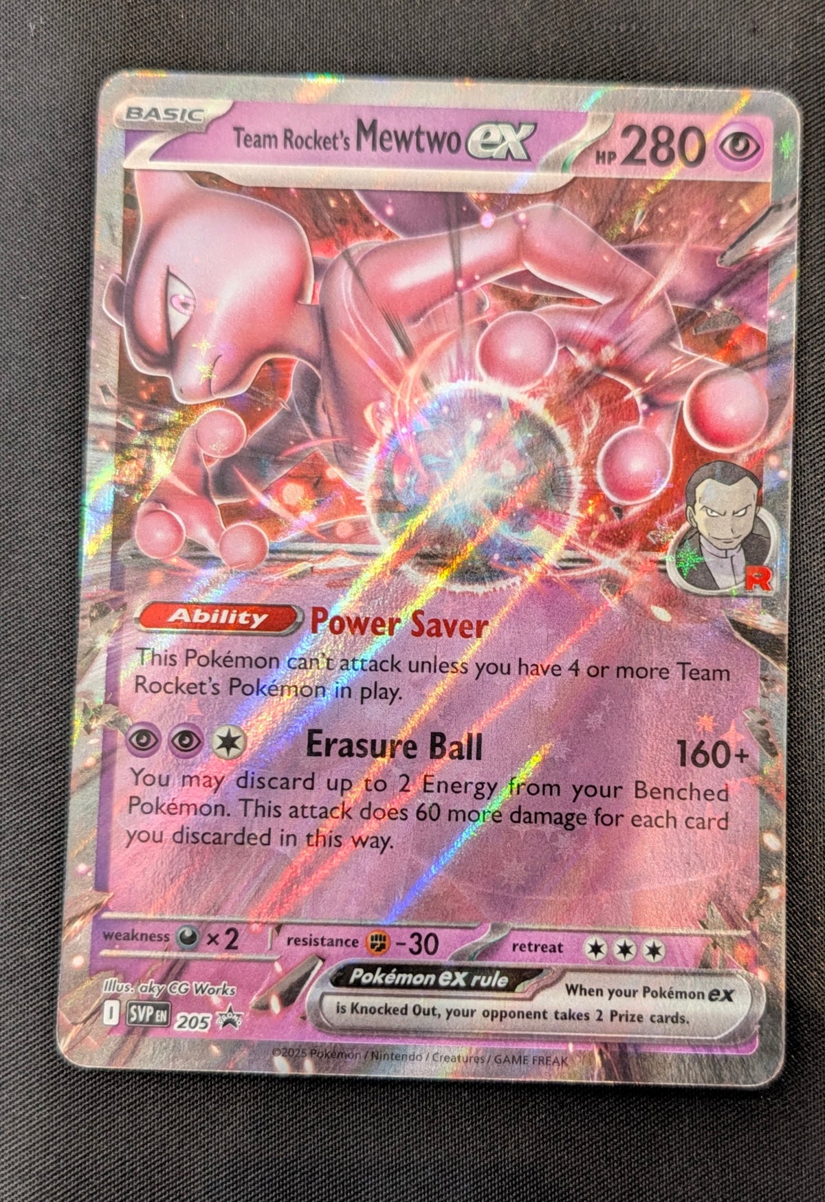 POKEMON SINGLES SVP205 MEWTWO ENGLISH