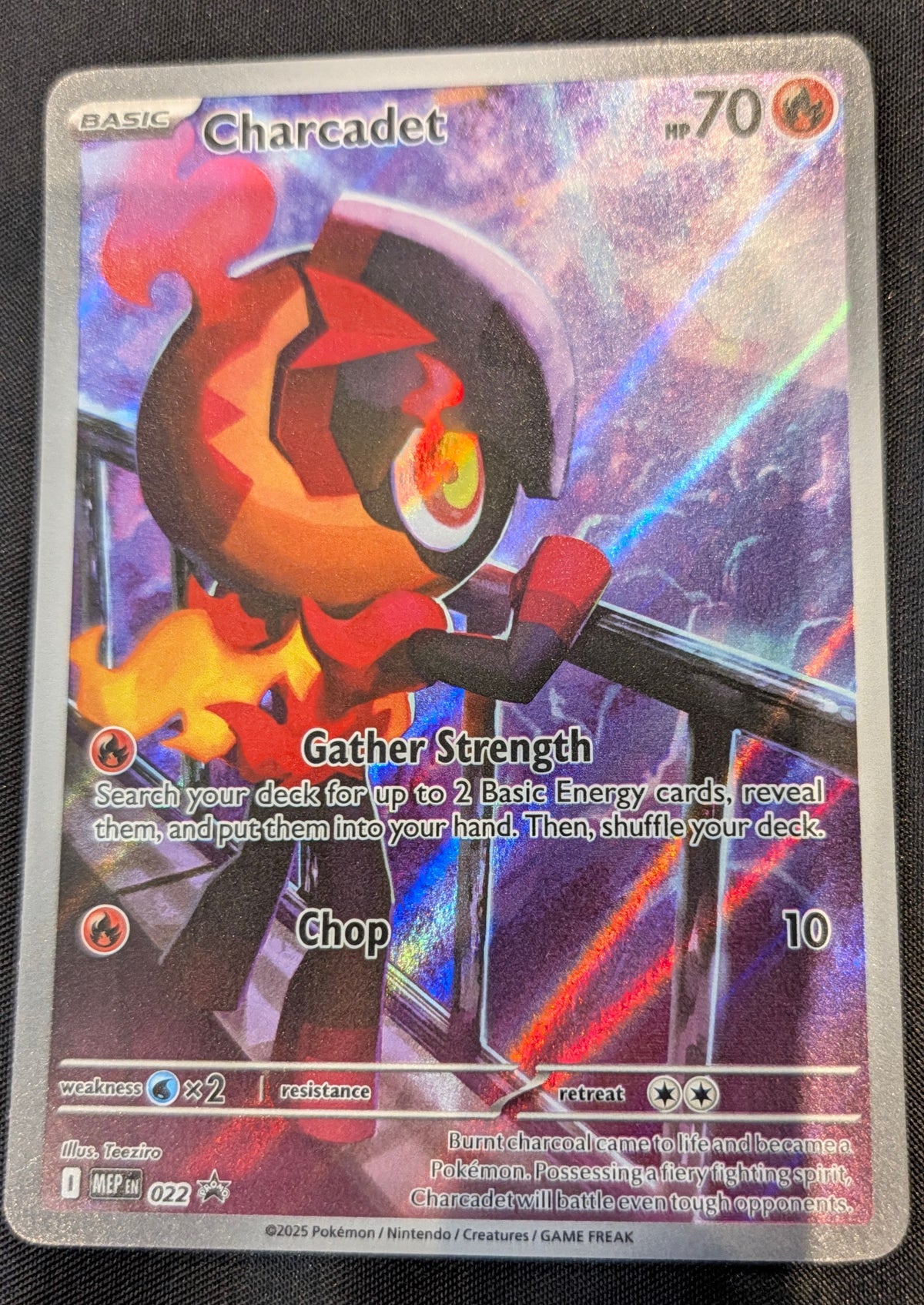 POKEMON SINGLES MEP022 CHARCADET ENGLISH