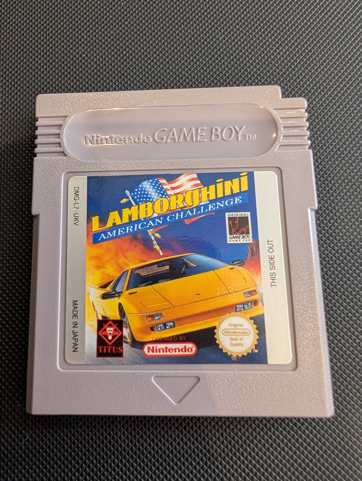 GAME BOY LAMBORGHINI AMERICAN CHALLENGE