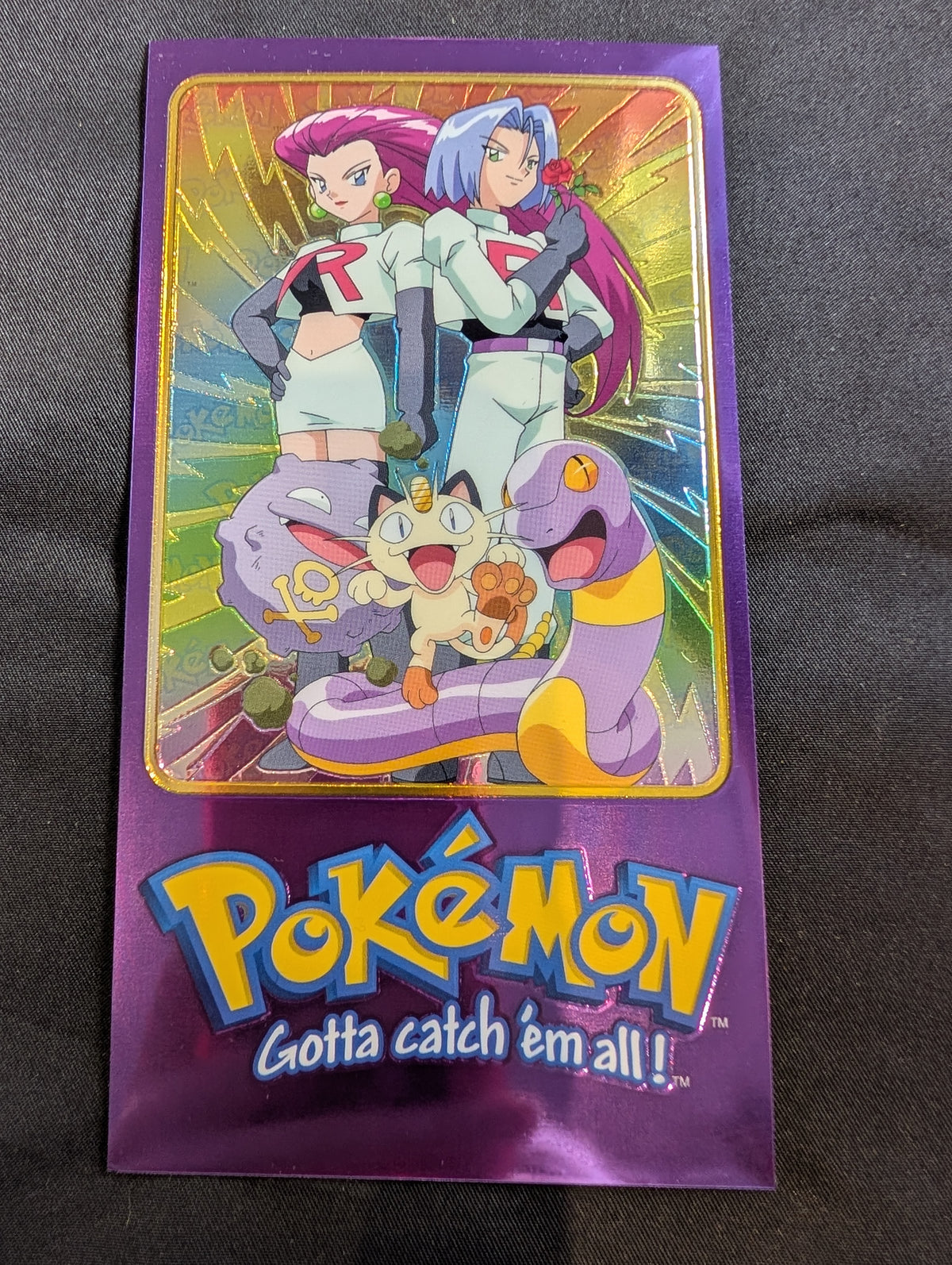 POKEMON TOPPS TV SERIES 2 COMPLETE JUMBO BOX TOPPER SET 5/5 HOLO FOIL OVERSIZED