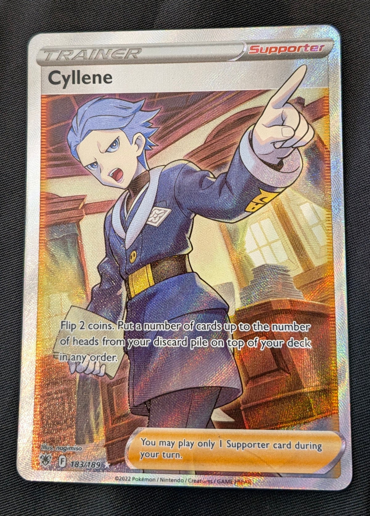 POKEMON SINGLES 183/189 CYLLENE ENGLISH