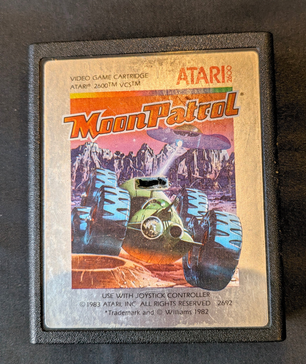 ATARI 2600 GAME MOON PATROL