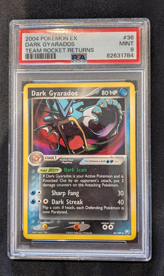POKEMON 36/109 GYARADOS PSA 9