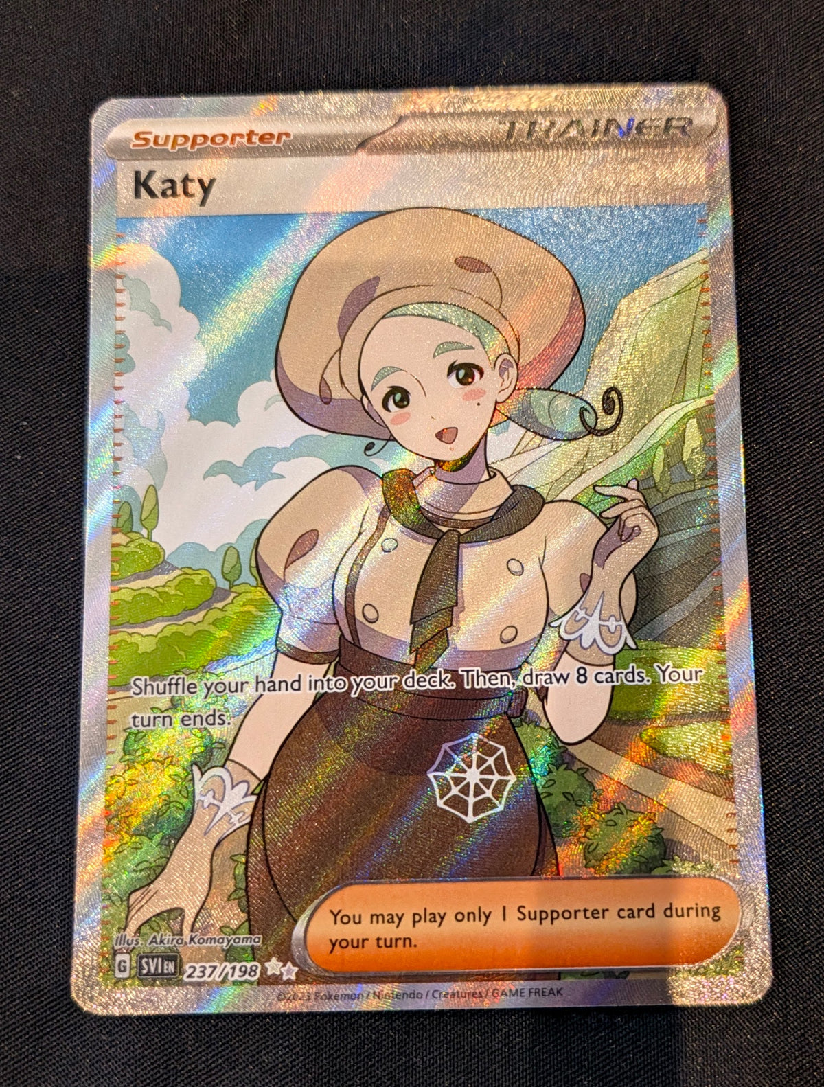 POKEMON SINGLES 237/198 KATY ENGLISH
