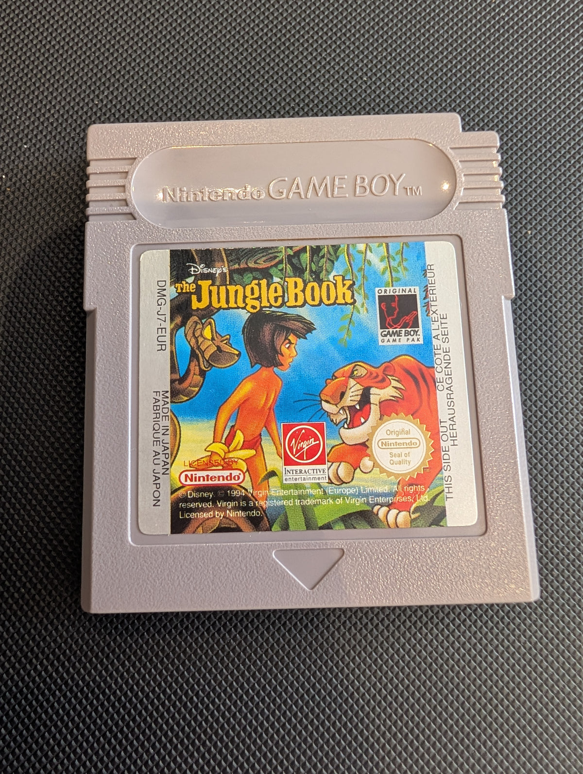 GAME BOY THE JUNGLE BOOK