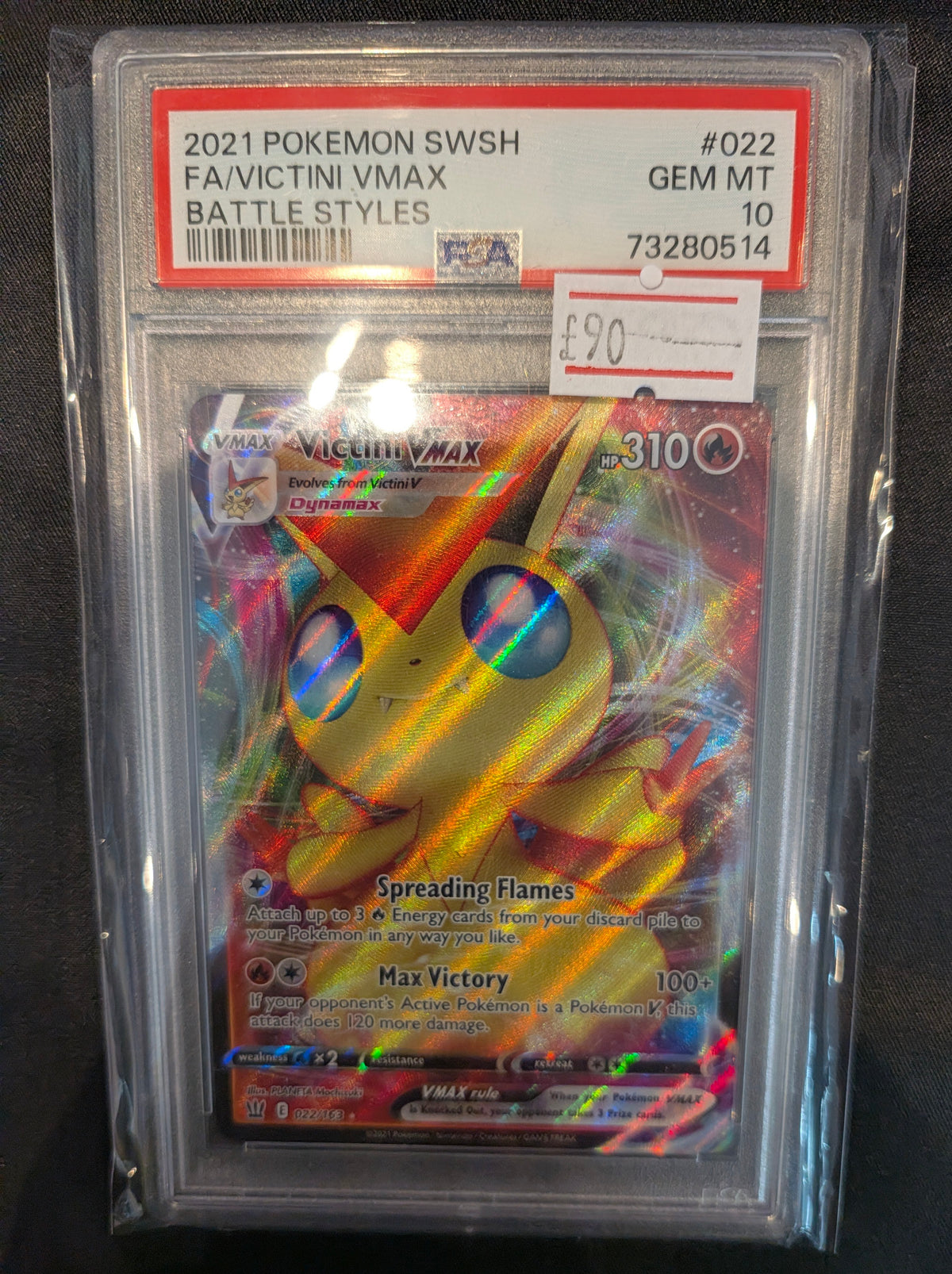 POKEMON 022/163 VICTINI PSA 10