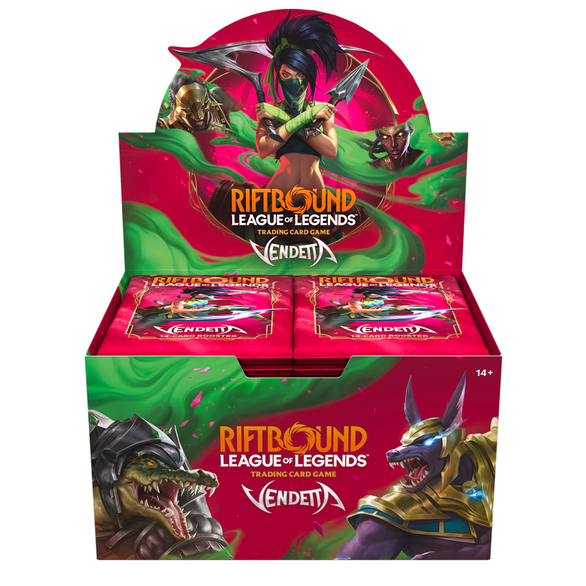RIFTBOUND LEAGUE OF LEGENDS TCG VENDETTA BOOSTER BOX