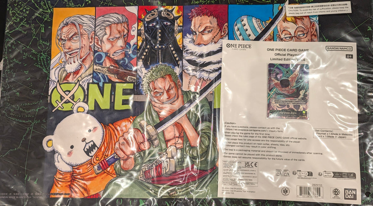 ONE PIECE OFFICIAL PLAY MAT LINITED EDITION VOL.4