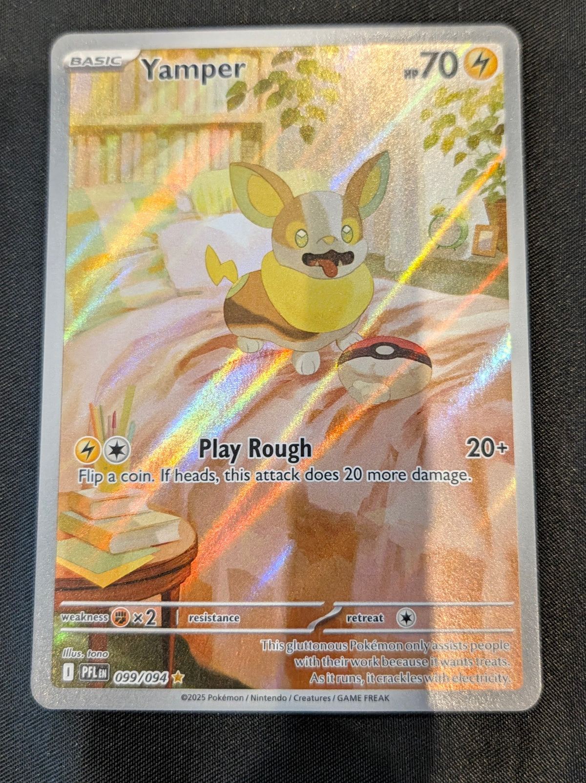 POKEMON SINGLES 099/094 YAMPER ENGLISH