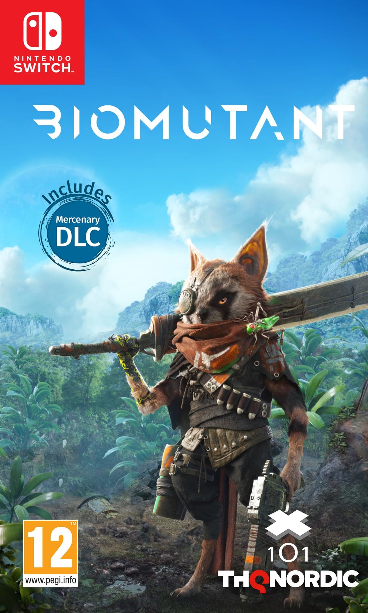 NINTENDO SWITCH GAME BIOMUTANT SEALED