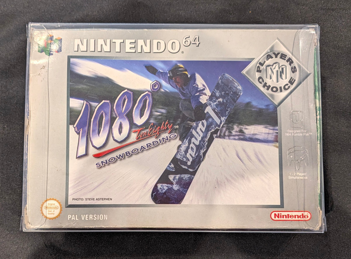 NINTENDO 64 1080 SNOWBOARDING PLATINUM EDITION