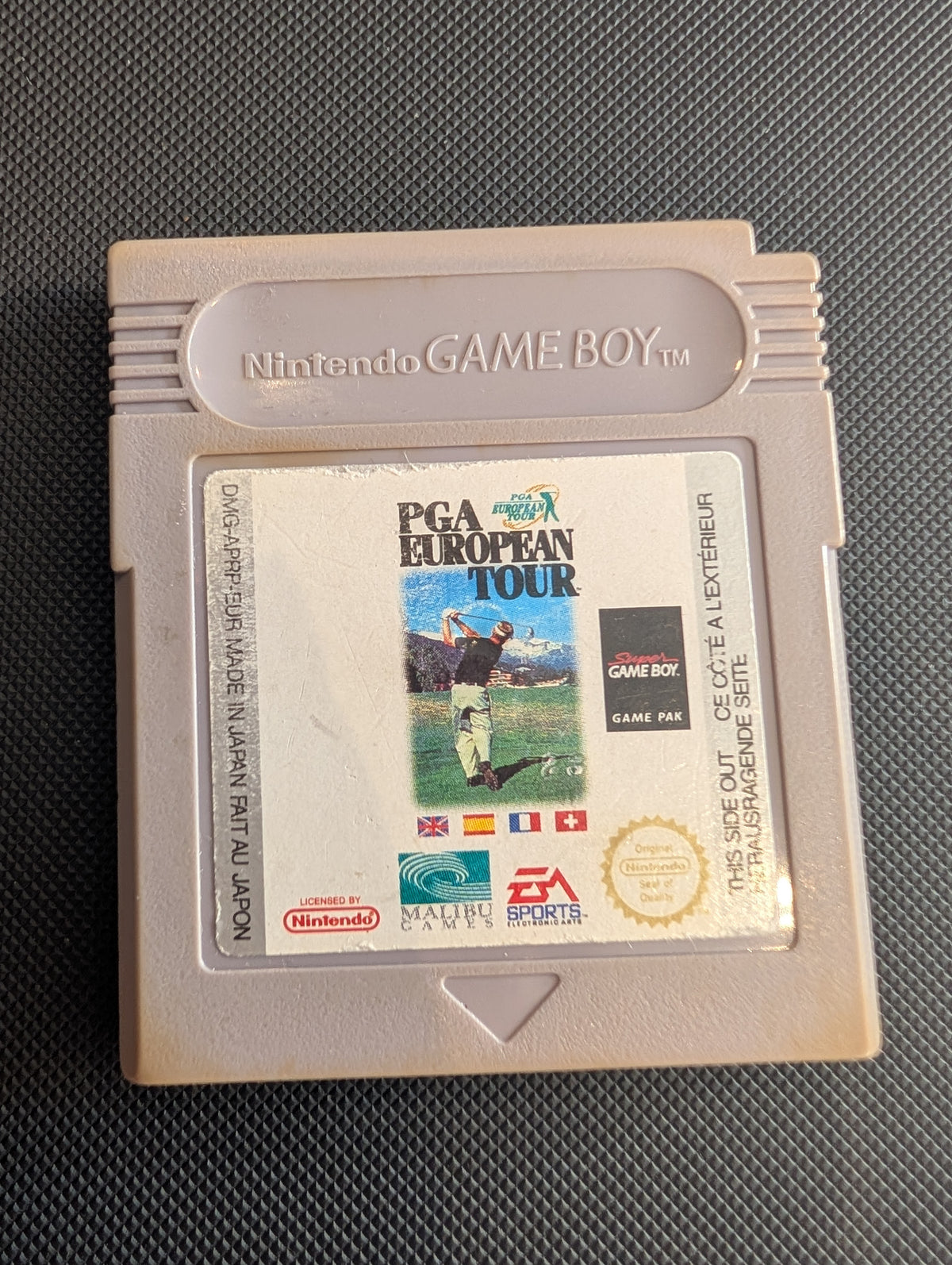 GAME BOY PGA EUROPEAN TOUR