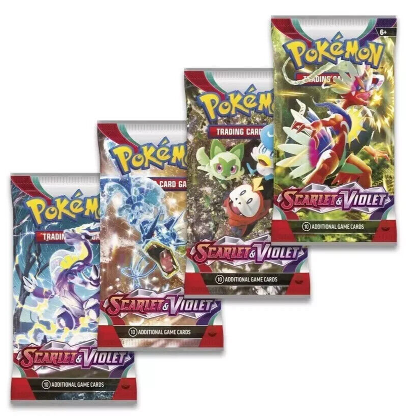 POKEMON SCARLET AND VIOLET BOOSTER PACK ENGLISH