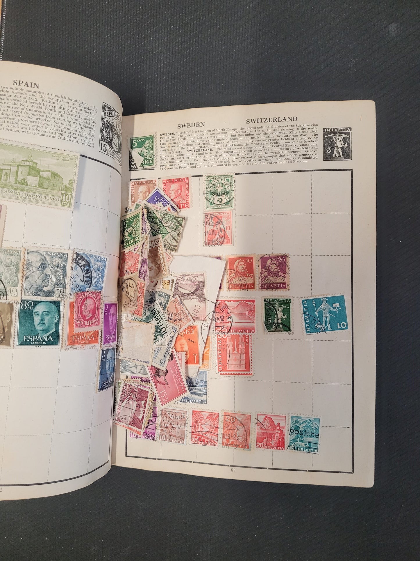 SUPER RARE World book Stamp collection