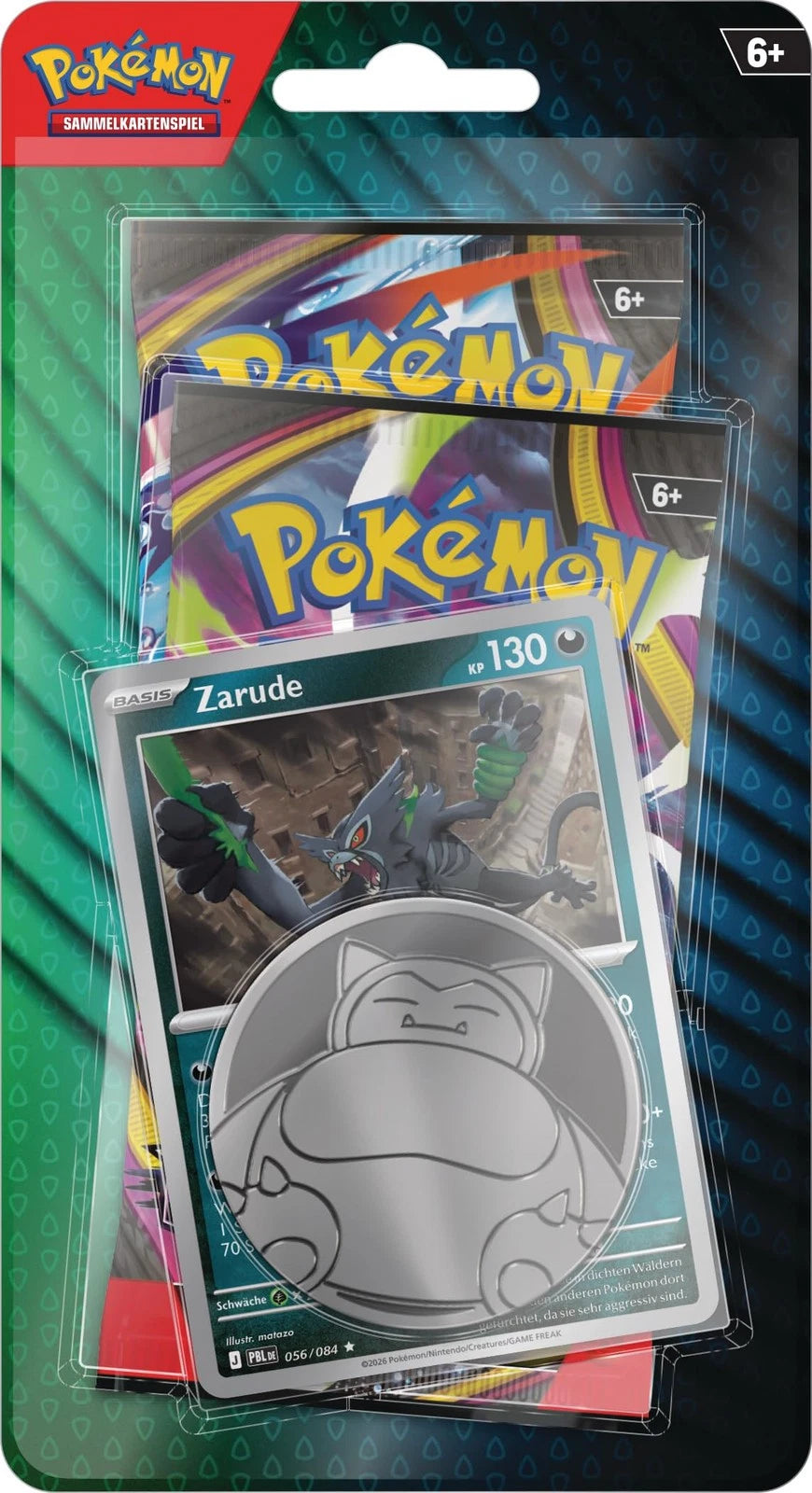 POKEMON MEGA EVOLUTION DOUBLE BLISTER ZARUDE PROMO